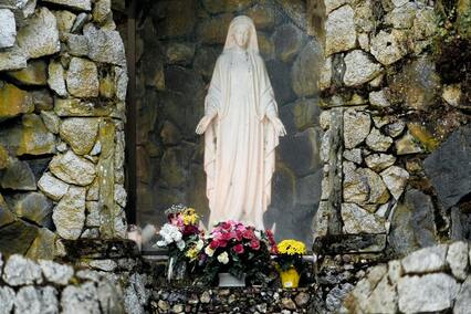 statue of Mary